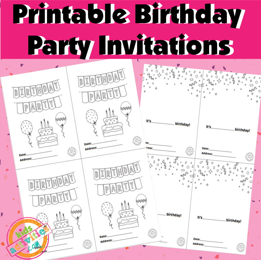 Free Printable Invitations Kids Activities Blog Throughout Free Printable Birthday Invitations With Pictures Free Printable Invitations Kids Activities Blog Throughout Free Printable Birthday Invitations With Pictures