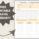 Free Printable Itinerary Template For Stress Free Travel ⋆ Love With Free Printable Itinerary Free Printable Itinerary Template For Stress Free Travel ⋆ Love With Free Printable Itinerary