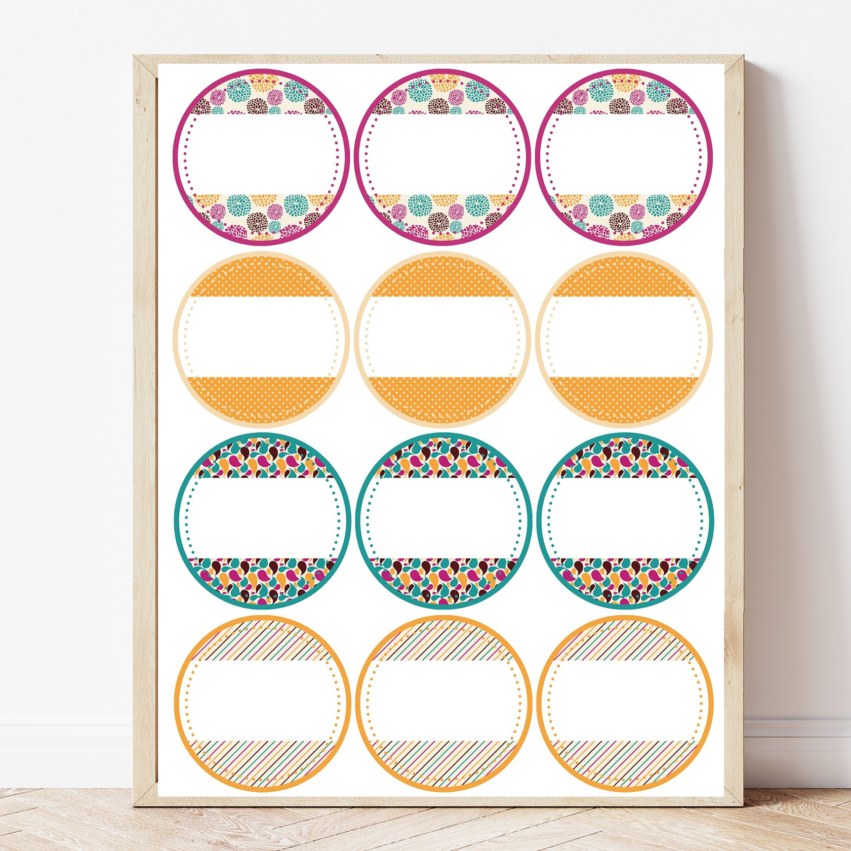 Free Printable Labels - Sweet Pea regarding Free Printable Labels