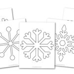 Free Printable Large Snowflake Templates – Simple Mom Project With Snowflake Template Free Printable
