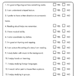 Free Printable Learning Styles Questionnaire, Download Free Inside Free Printable Learning Styles Questionnaire