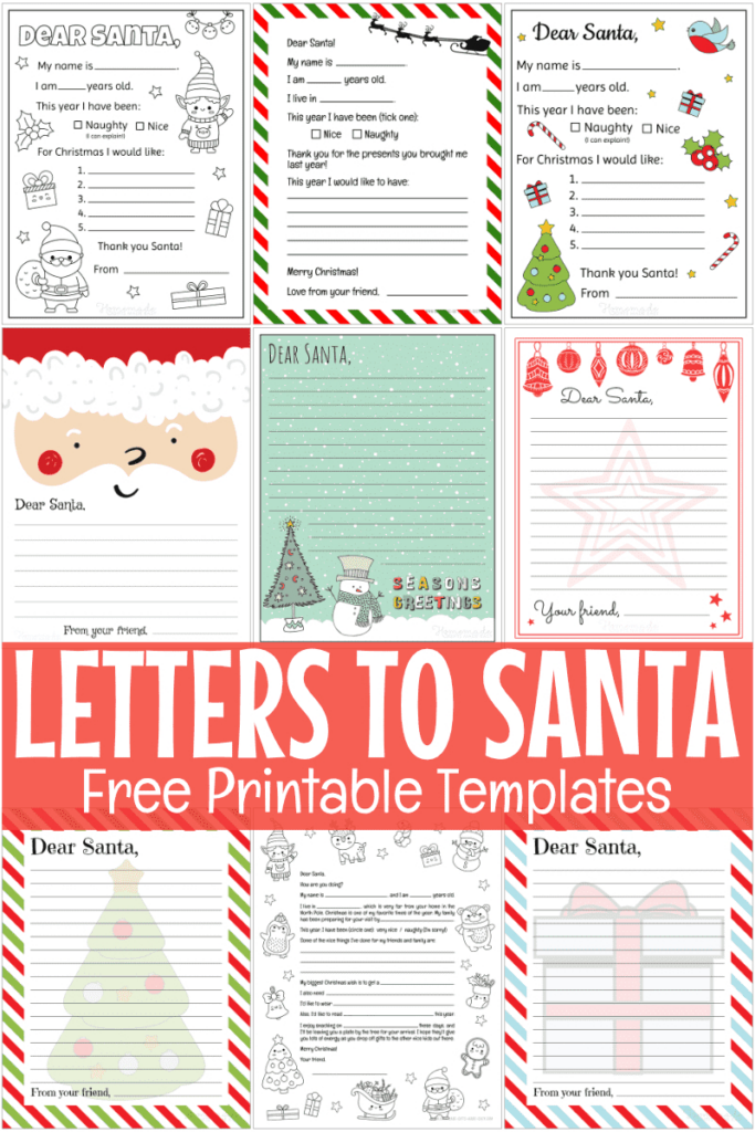 Free Printable Letter To Santa Templates Inside Free Printable Dear Santa Stationary Free Printable Letter To Santa Templates Inside Free Printable Dear Santa Stationary