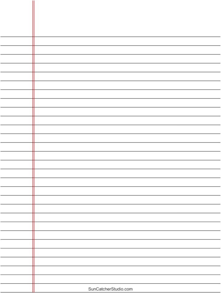 Free Printable Lined Writing Paper