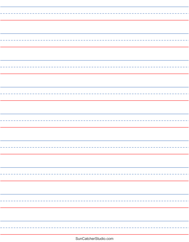 Free Printable Lined Paper (Handwriting, Notebook Templates Pertaining To Free Printable Writing Paper For Adults Free Printable Lined Paper (Handwriting, Notebook Templates Pertaining To Free Printable Writing Paper For Adults