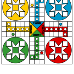 Free Printable Ludo Board Game With Dice And Tokens Pertaining To Free Printable Ludo Board