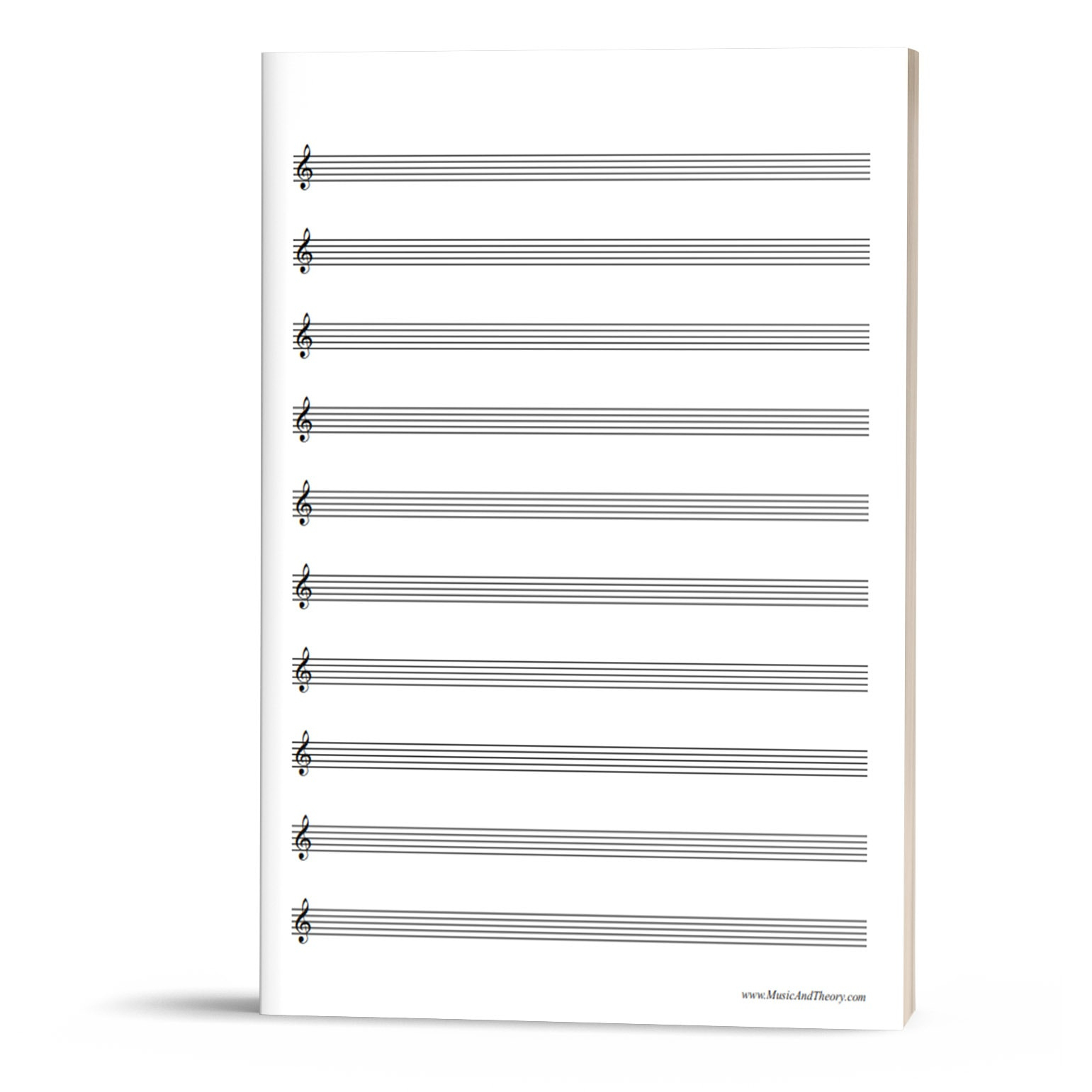 Free Printable Manuscript Paper | Makingmusicfun - Worksheets inside Free Printable Staff Paper Blank Sheet Music Net