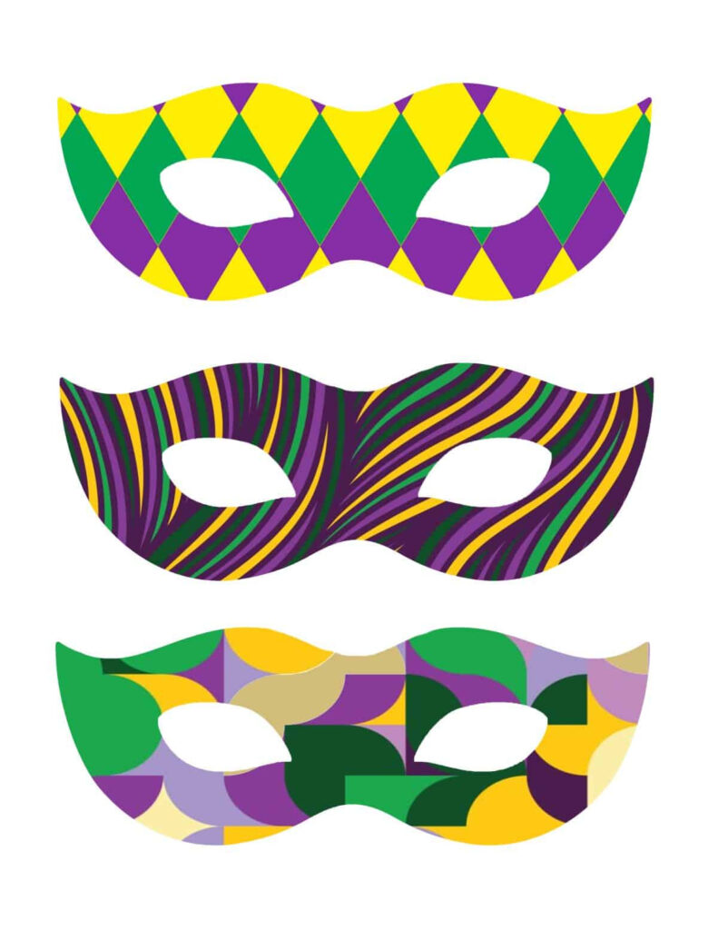Free Printable Mardi Gras Masks For The Love Of Food Intended For Free Printable Mardi Gras Masks Free Printable Mardi Gras Masks For The Love Of Food Intended For Free Printable Mardi Gras Masks