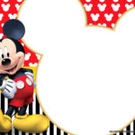Free Printable Mickey Mouse Invitation Templates In Free Printable Mickey Mouse Invitations