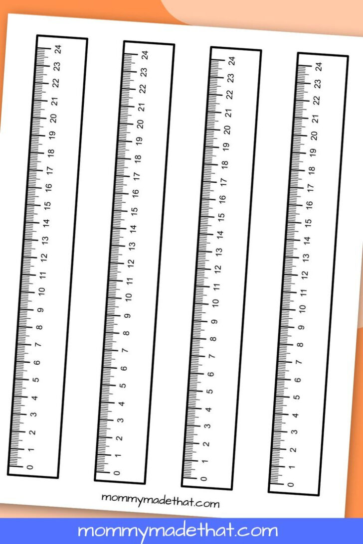 Free Printable Ruler Free Printable Ruler
