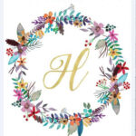 Free Printable Monogram Art   South Georgia Style In Free Printable Monogram