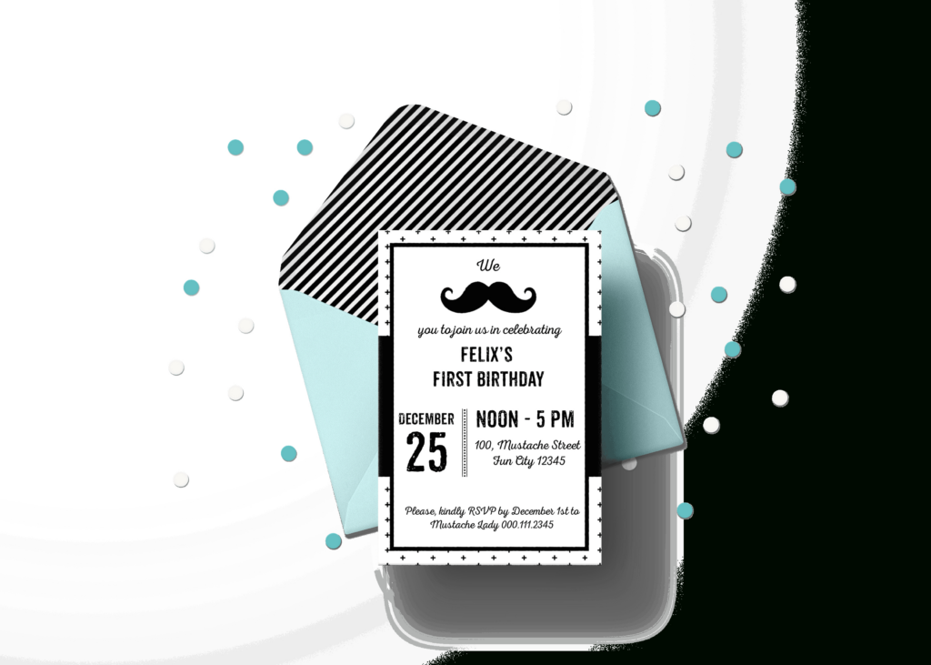 Free Printable Mustache Party Invitations Blank & Editable Pertaining To Free Printable Mustache Invitations Free Printable Mustache Party Invitations Blank & Editable Pertaining To Free Printable Mustache Invitations