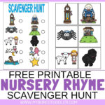Free Printable Nursery Rhyme Scavenger Hunt   My Bored Toddler With Free Printable Nursery Rhymes Free Printable Nursery Rhyme Scavenger Hunt   My Bored Toddler With Free Printable Nursery Rhymes