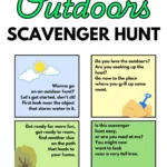 Free Printable Outdoor Scavenger Hunt Clues Intended For Free Printable Treasure Hunt Games