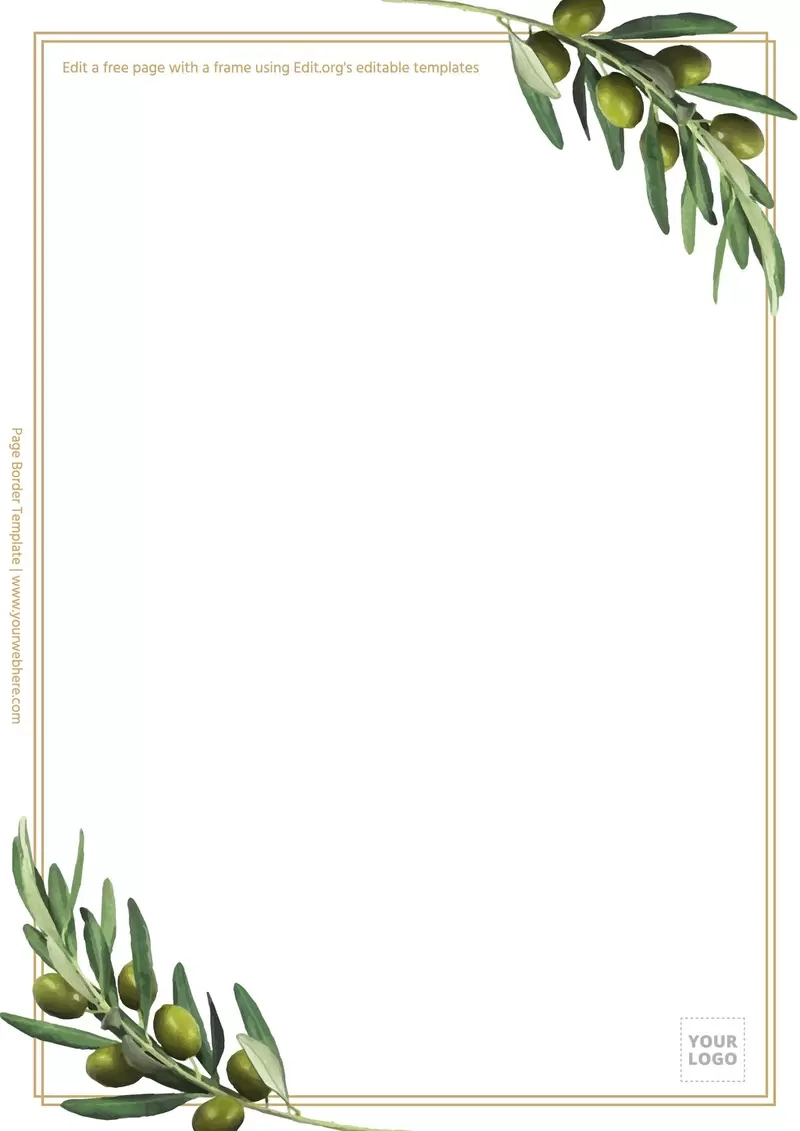 Free Printable Page Border Templates inside Free Printable Border Paper