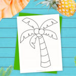 Free Printable Palm Tree Template – Simple Mom Project With Free Printable Palm Tree Template