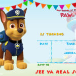 Free Printable Paw Patrol Invitation Template – All Characters Pertaining To Free Printable Paw Patrol Invitations