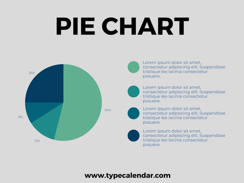 Free Printable Pie Chart Templates [Excel, Pdf, Word] Maker Inside Free Printable Pie Chart