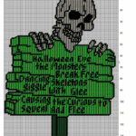 Free Printable Plastic Canvas Patterns Skulls Regarding Free Printable Plastic Canvas Patterns