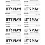 Free Printable Play Date Calling Cards   Sincerely Saturday Within Play Date Invitations Free Printable