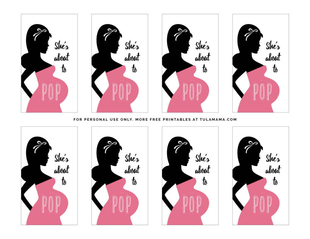 Free Printable "Ready To Pop Baby Shower" Printables Tulamama Pertaining To Ready To Pop Free Printable Free Printable "Ready To Pop Baby Shower" Printables Tulamama Pertaining To Ready To Pop Free Printable