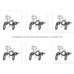 Free Printable "Ready To Pop Baby Shower" Printables   Tulamama Throughout Ready To Pop Free Printable