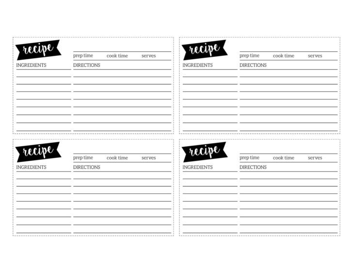 Free Printable Photo Cards 4X6