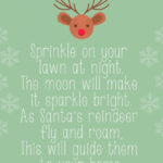 Free Printable Reindeer Food Poem & Farmhouse Bucket Craft • The Throughout Reindeer Food Poem Free Printable