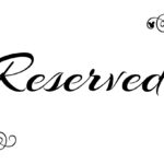Free Printable Reserved Seating Signs For Your Wedding Ceremony Pertaining To Free Printable Reserved Table Signs