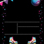 Free Printable Roller Skating Invitation Template In Free Printable Skating Invitations