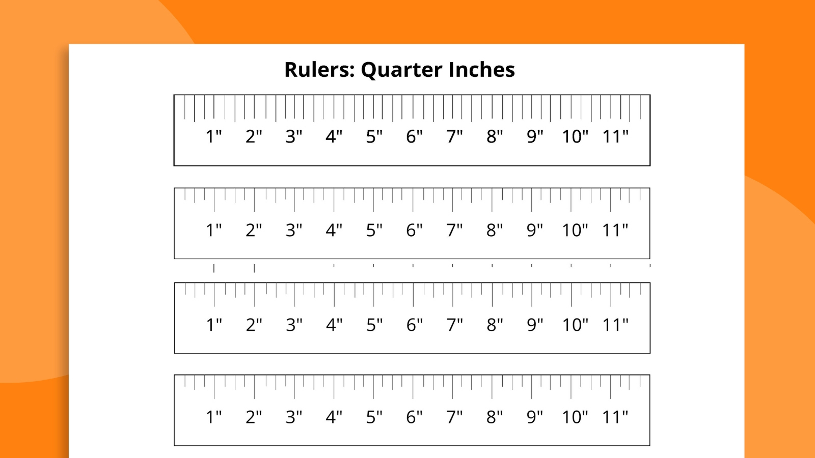 Free Printable Ruler Bundle inside Free Printable Ruler