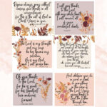 Free Printable Scripture Cards For Thanksgiving And Gratitude Intended For Free Printable Bible Verses