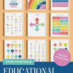 Free Printable Set Of 10 Educational Posters   Favorite Printables Within Free Printable Educational Posters