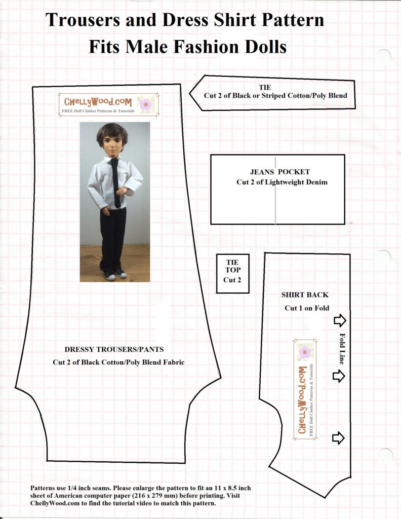 Free Printable <h2>Sewing Patterns For Ken <h2>Dolls&<h2>039; <h2>Clothes Pertaining To Ken Clothes Patterns Free Printable