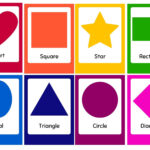 Free Printable Shapes Flashcards Templates | Canva Regarding Large Printable Shapes Free