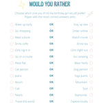 Free Printable Sleepover Activities And Games: Fun Ideas For Your Pertaining To Free Printable Group Games