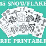 Free Printable Snowflake Patterns (Large And Small Snowflakes Throughout Free Printable Snowflake Patterns