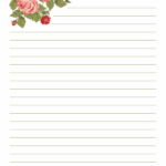 Free Printable Stationery And Lined Letter Writing Paper – Diy Intended For Free Printable Stationery Writing Paper