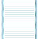 Free Printable Stationery And Lined Letter Writing Paper – Free For Free Printable Lined Stationery