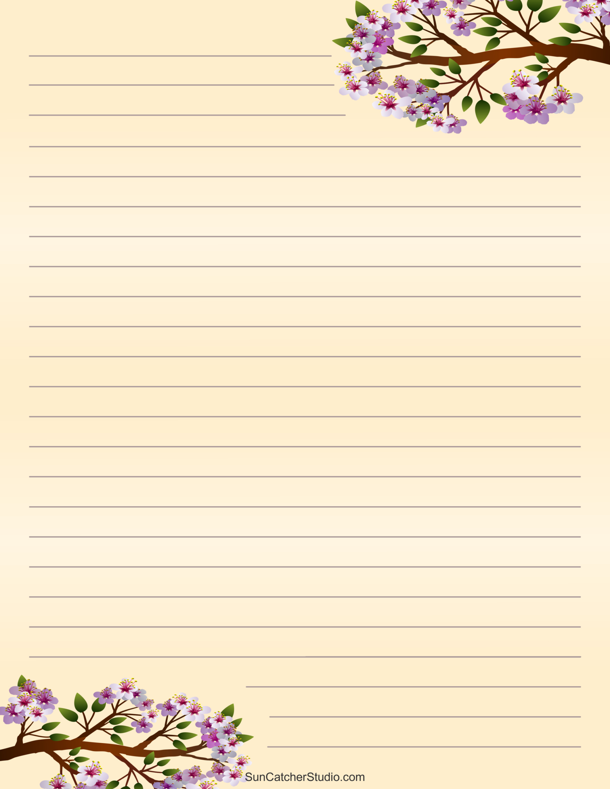 Free Printable Stationery And Lined Letter Writing Paper – Free pertaining to Free Printable Stationery Paper