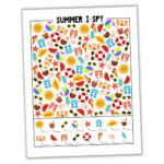 Free Printable Summer I Spy Worksheet (+ Answer Key!)   The Craft With Regard To Free Printable I Spy Puzzles