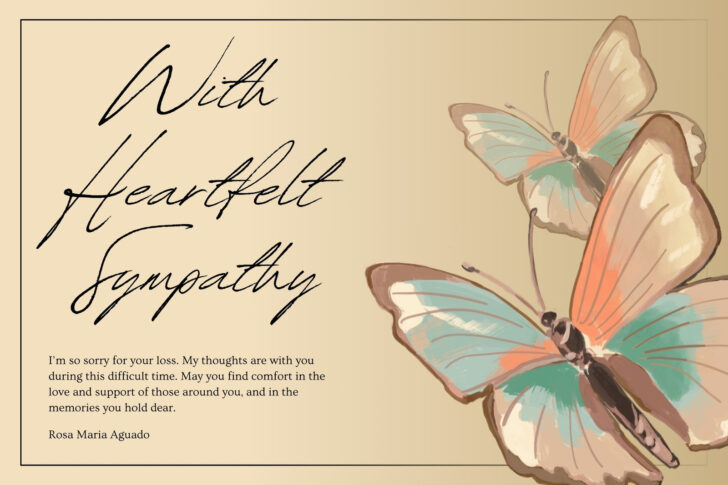 Free Printable Sympathy Verses