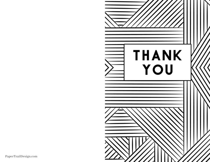 Free Printable Thank You Cards