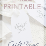 Free Printable Thank You Tags — Mirabelle Makery Inside Free Printable Wedding Thank You Tags