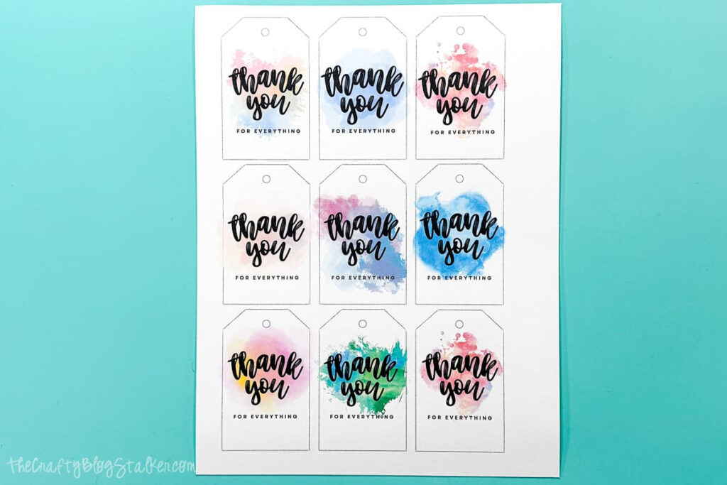 Free Printable Thank You Tags The Crafty Blog Stalker In Free Printable Thank You Tags Free Printable Thank You Tags The Crafty Blog Stalker In Free Printable Thank You Tags
