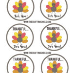 Free Printable Thankful Tags Pertaining To Thankful For You Free Printable Tags