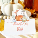 Free Printable Thanksgiving Place Cards For Dinner   A Country Intended For Free Printable Thanksgiving Cards