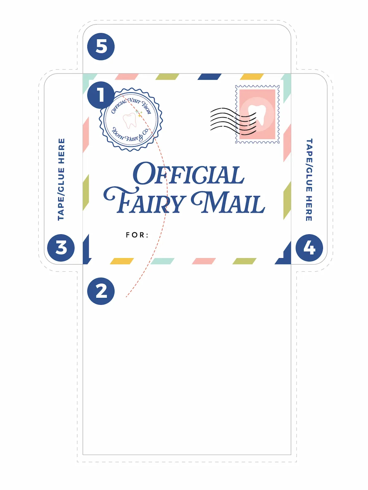 Free Printable Tooth Fairy Letter - Favorite Printables in Free Printable Tooth Fairy Letter And Envelope