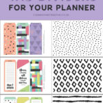 Free Printable Top Tab Dividers For Planners, Diaries And Agendas Intended For Free Printable Dividers