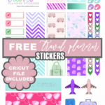 Free Printable Travel Planner Stickers ⋆ The Petite Planner Within Free Printable Travel Stickers