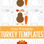 Free Printable Turkey Templates For Thanksgiving Crafts Intended For Free Printable Thanksgiving Turkey Template